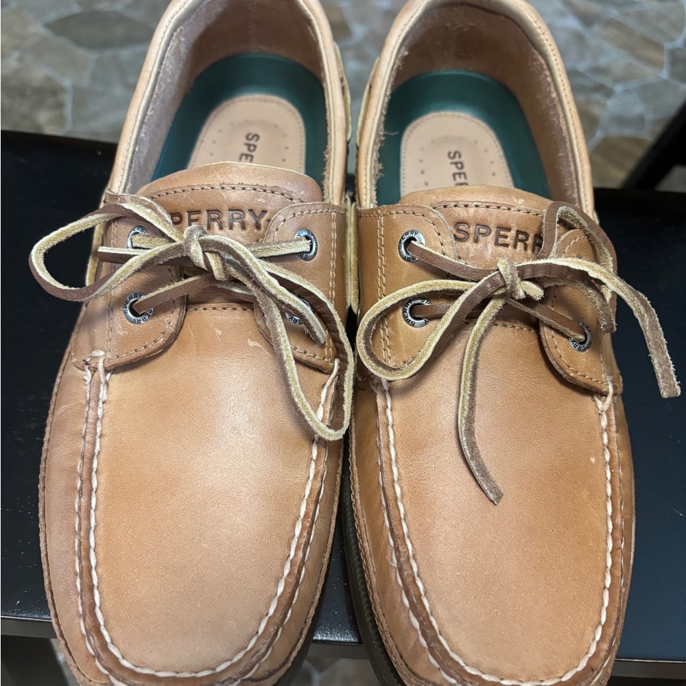 Sperry Men's Light Brown Boat Shoes